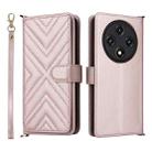 For Umidigi G100 4G / 5G / G100A Multifunctional 6-Card Slots Leather Phone Case with Wrist Strap(Black) - 1