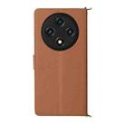 For Umidigi G100 4G / 5G / G100A Multifunctional 6-Card Slots Leather Phone Case with Wrist Strap(Brown) - 3