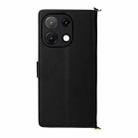 For Umidigi Note 100 4G / 5G / Note 100A Multifunctional 6-Card Slots Leather Phone Case with Wrist Strap(Black) - 3