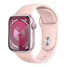 For Apple Watch 46mm / 49mm / 45mm / 44mm xDfind Solid Color Silicone Sports Watch Band(Light Pink) - 1