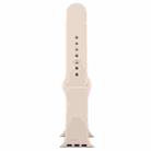 For Apple Watch 46mm / 49mm / 45mm / 44mm xDfind Solid Color Silicone Sports Watch Band(Light Pink) - 3