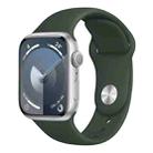 For Apple Watch 46mm / 49mm / 45mm / 44mm xDfind Solid Color Silicone Sports Watch Band(Dark Green) - 1