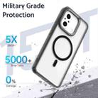 For Redmi 12C / 11A MagSafe Magnetic Clear Phone Case(Blue) - 2