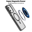 For Redmi 12C / 11A MagSafe Magnetic Clear Phone Case(Blue) - 3