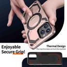 For iPhone 13 Pro Max Cooling MagSafe Holder Phone Case(Rose Gold) - 3