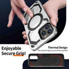 For iPhone 13 Pro Max Cooling MagSafe Holder Phone Case(Silver) - 3