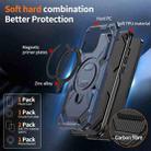 For iPhone 14 Pro Cooling MagSafe Holder Phone Case(Blue) - 2
