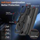 For iPhone 15 Pro Max Cooling MagSafe Holder Phone Case(Black) - 2