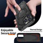For iPhone 15 Pro Max Cooling MagSafe Holder Phone Case(Black) - 3