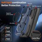 For iPhone 15 Pro Max Cooling MagSafe Holder Phone Case(Blue) - 2