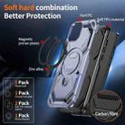 For iPhone 16 Plus Cooling MagSafe Holder Phone Case(Light Blue) - 2