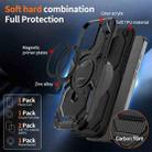 For iPhone 16 Pro Cooling MagSafe Holder Phone Case(Black) - 2