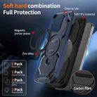 For iPhone 16 Pro Cooling MagSafe Holder Phone Case(Blue) - 2