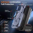 For iPhone 16 Pro Cooling MagSafe Holder Phone Case(Light Blue) - 2