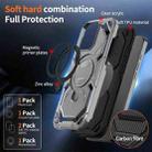 For iPhone 16 Pro Cooling MagSafe Holder Phone Case(Silver) - 2