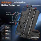 For iPhone 16e Cooling MagSafe Holder Phone Case(Black) - 2