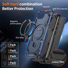 For iPhone 16e Cooling MagSafe Holder Phone Case(Blue) - 2