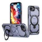 For iPhone 16e Cooling MagSafe Holder Phone Case(Light Blue) - 1