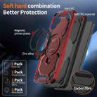 For Samsung Galaxy A06 5G / 4G Cooling MagSafe Holder Phone Case(Red) - 2