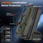 For Samsung Galaxy A06 5G / 4G Cooling MagSafe Holder Phone Case(Green) - 2