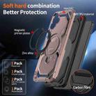 For Samsung Galaxy A06 5G / 4G Cooling MagSafe Holder Phone Case(Rose Gold) - 2