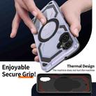For Samsung Galaxy A06 5G / 4G Cooling MagSafe Holder Phone Case(Light Blue) - 3