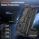 For Samsung Galaxy A15 5G / 4G Cooling MagSafe Holder Phone Case(Black) - 2
