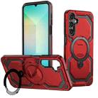 For Samsung Galaxy A15 5G / 4G Cooling MagSafe Holder Phone Case(Red) - 1