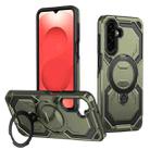 For Samsung Galaxy A26 5G Cooling MagSafe Holder Phone Case(Green) - 1