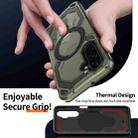 For Samsung Galaxy A26 5G Cooling MagSafe Holder Phone Case(Green) - 3