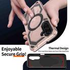 For Samsung Galaxy A26 5G Cooling MagSafe Holder Phone Case(Rose Gold) - 3