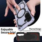 For Samsung Galaxy A26 5G Cooling MagSafe Holder Phone Case(Light Blue) - 3