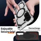 For Samsung Galaxy A26 5G Cooling MagSafe Holder Phone Case(Silver) - 3