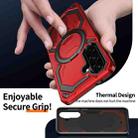 For Samsung Galaxy A36 5G Cooling MagSafe Holder Phone Case(Red) - 3