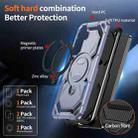 For Samsung Galaxy A36 5G Cooling MagSafe Holder Phone Case(Light Blue) - 2