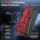 For Samsung Galaxy A55 5G Cooling MagSafe Holder Phone Case(Red) - 2