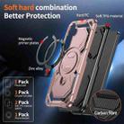 For Samsung Galaxy A35 5G Cooling MagSafe Holder Phone Case(Rose Gold) - 2
