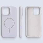 For iPhone 16 Plus Liquid Silicone Magsafe Phone Case with AI Camera Control Button(Grey) - 2
