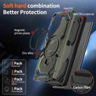 For Samsung Galaxy S23 5G Cooling MagSafe Holder Phone Case(Green) - 2
