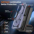 For Samsung Galaxy S22 Ultra 5G Cooling MagSafe Holder Phone Case(Light Blue) - 2