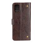 For Samsung Galaxy M51 (Side Fingerprint Version) Copper Buckle Nappa Texture Horizontal Flip Leather Case with Holder & Card Slots & Wallet(Coffee) - 2