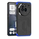 For Nothing Phone 3a Pro GKK Three Stage Splicing Full Coverage PC Phone Case(Black Blue) - 1