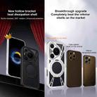 For Huawei Pura 70 Pro / 70 Pro+ Cooling Hollow Metal Holder MagSafe Phone Case(Black) - 3