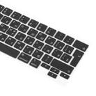 For MacBook A2251 A2289 A2238 A2338 10pcs UK Big Enter Version Keycaps, Language:Russian - 2