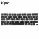 For MacBook A2251 A2289 A2238 A2338 10pcs UK Big Enter Version Keycaps, Language:French - 1