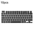 For MacBook A2681 A2941 A3113  A3114 10pcs UK Big Enter Version Keycaps, Language:German - 1