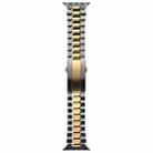 For Apple Watch 46mm / 49mm / 45mm / 44mm T-shaped Turtle Buckle Detachable Titanium Watch Band(Grey Gold) - 2