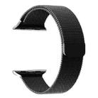 For Apple Watch 46mm / 49mm / 45mm / 44mm xDfind Milanese Loop Magnetic Metal Watch Band(Black) - 2
