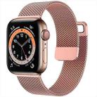 For Apple Watch 46mm / 49mm / 45mm / 44mm xDfind Milanese Loop Magnetic Metal Watch Band(Rose Pink) - 3