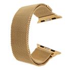 For Apple Watch 42mm / 41mm / 40mm / 38mm xDfind Milanese Loop Magnetic Metal Watch Band(Gold) - 2